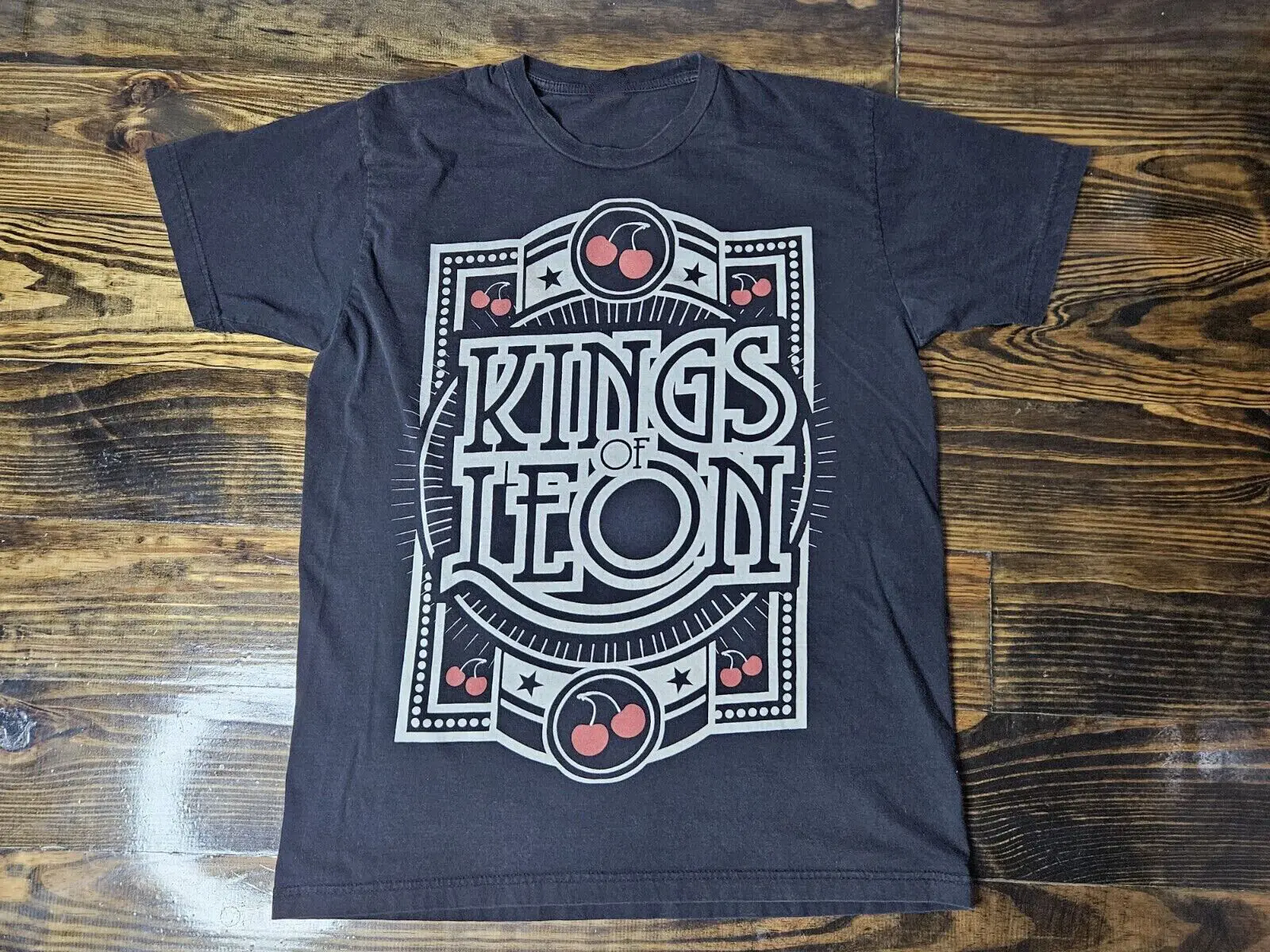 Trend KINGS OF LEON Tour Black 100% Cotton Size 234XL Shirt Adults PP391