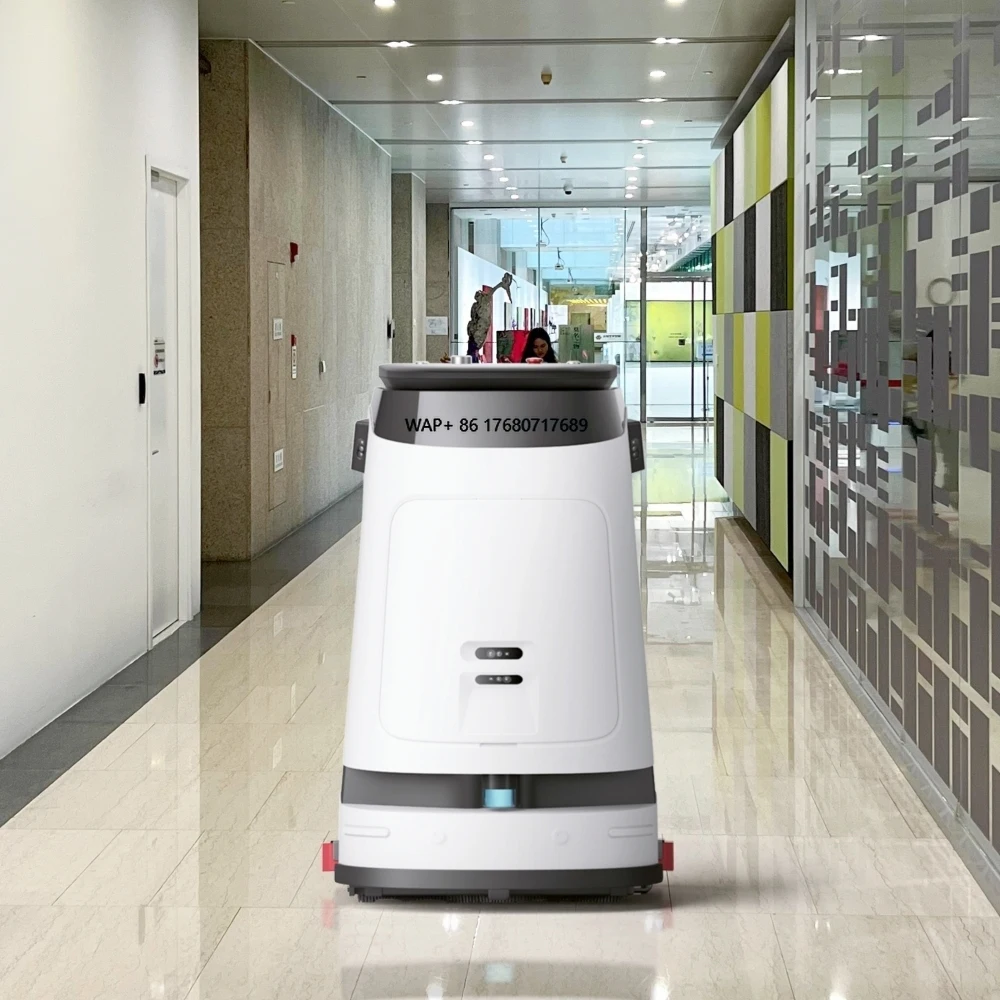 روبوت التنظيف التجاري حالة جديدة الصناعية التنظيف التلقائي آلة تنظيف الأرضيات الوقود الكهربائية مكنسة