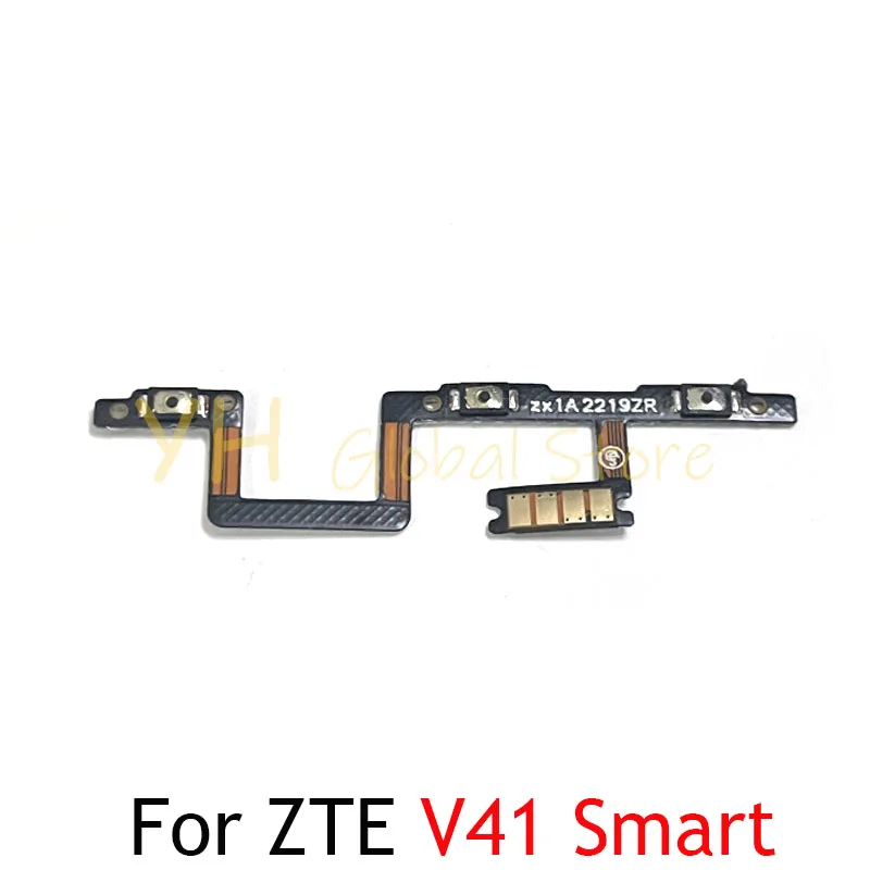 For ZTE Blade A72S V70 V60 V50 V41 V40 V30 Vita Pro Design Smart Power On Off Switch Volume Side Button Flex Cable