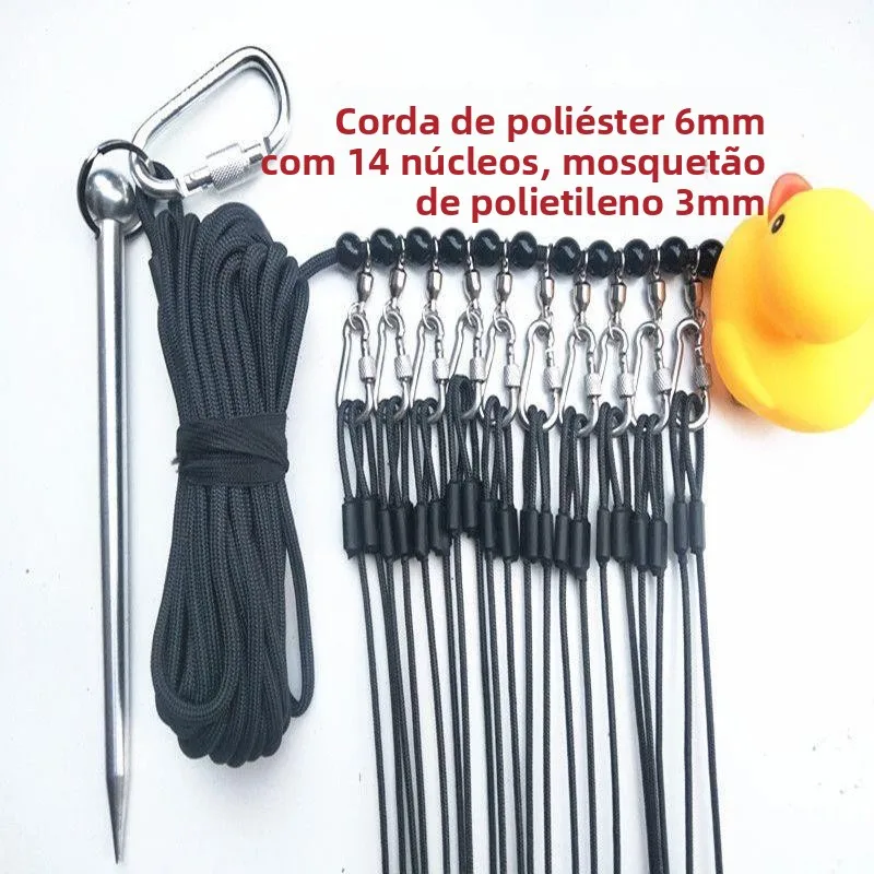 大型魚用ロックロープバックル、活魚用バックル、大鯉、大黄魚用ルアー、活魚用バックル（グランドプラグ付き）、口留め用フィッシュロックバックル