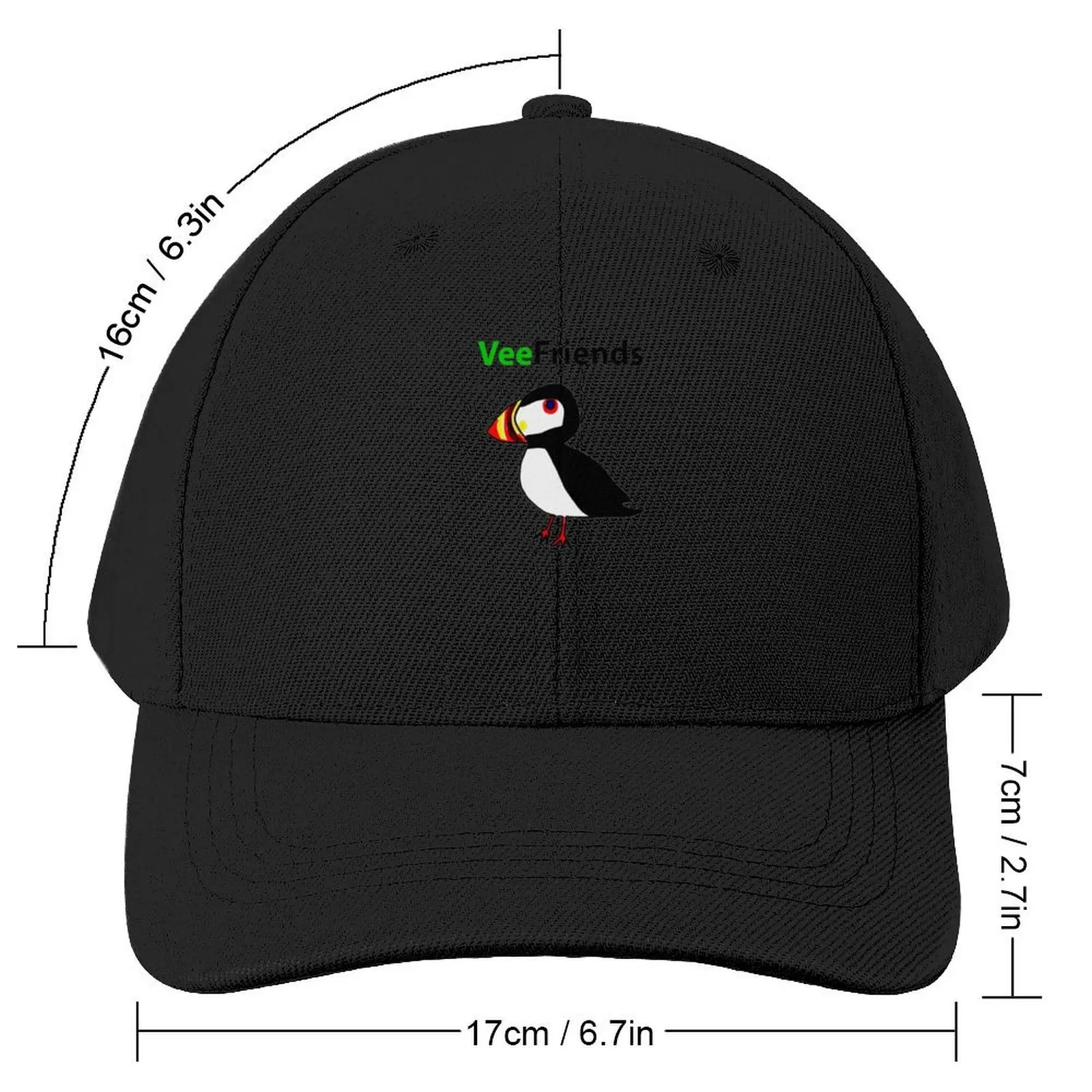 Gary Vaynerchuk and VeeFriends - Productive Puffin Baseball Cap Hat Beach party Hat fishing hat |-F-| Female Men's