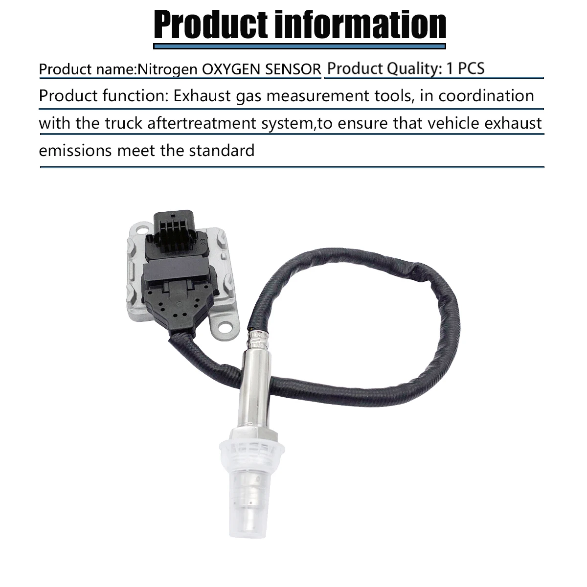 A0009054704 Nox Sensor For MERCEDES-BENZ CLS W257 W213 C238 E-Klasse W222 S-Klasse 0009054704 A 000 905 47 04 5WK97381