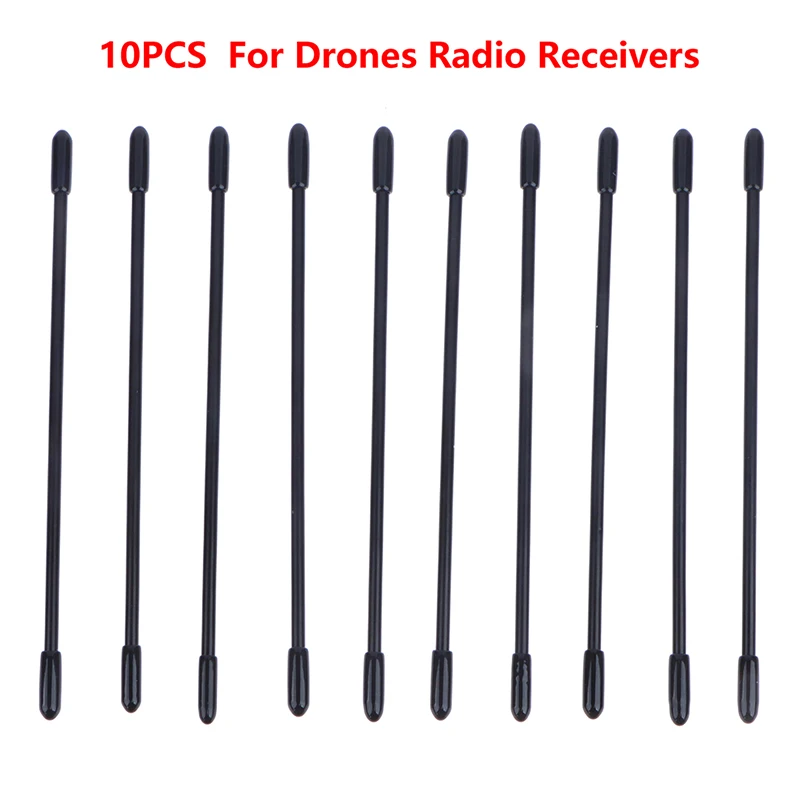 10pcs 120mm Antena Fixa Tubo de Proteção para RC FPV Corrida Freestyle Drones Rádio Receptores DIY Peças