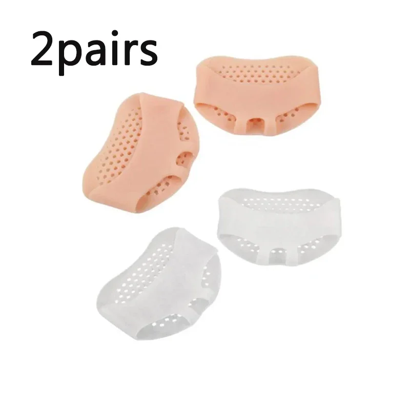 Silikon Mittelfuß polster Zehen trenner Schmerz linderung Fuß polster Orthesen Fuß massage Einlegesohlen Vorfuß socken Fußpflege-Tool
