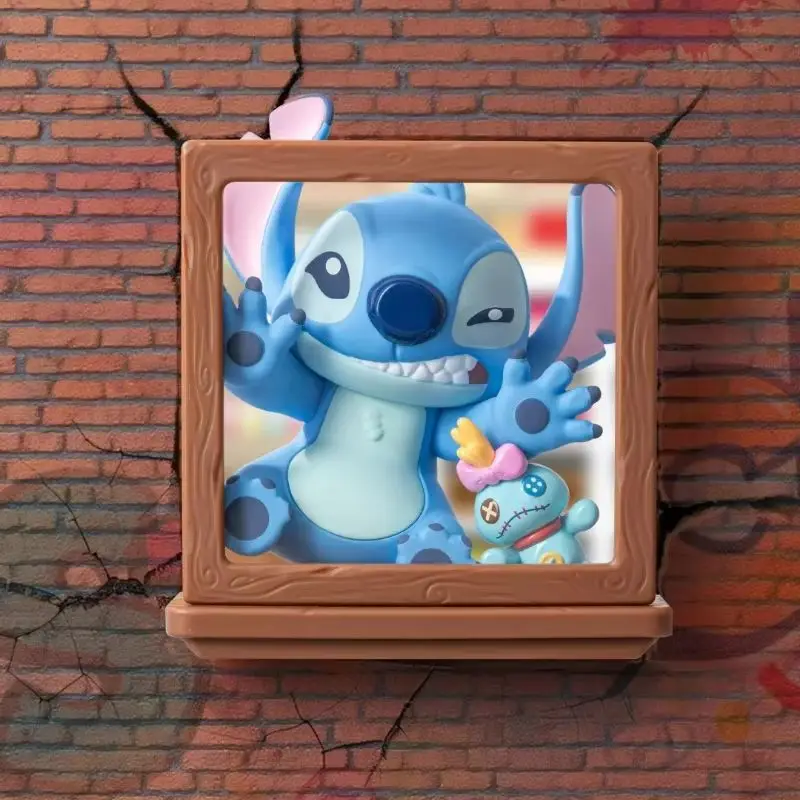 Stitch Brava City Adventure Boîte aveugle Mini figurine jouet à collectionner 2025 Pré-vente cadeau tendance avec accessoires mobiles pour les fans