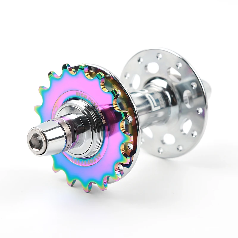 POLSO Oil Slick Fixed Gear Bike Freewheel 7075 Aluminum Alloy 13T 14T 15T 16T 17T 18T 20T Single Speed Fixie Bicycle Cog