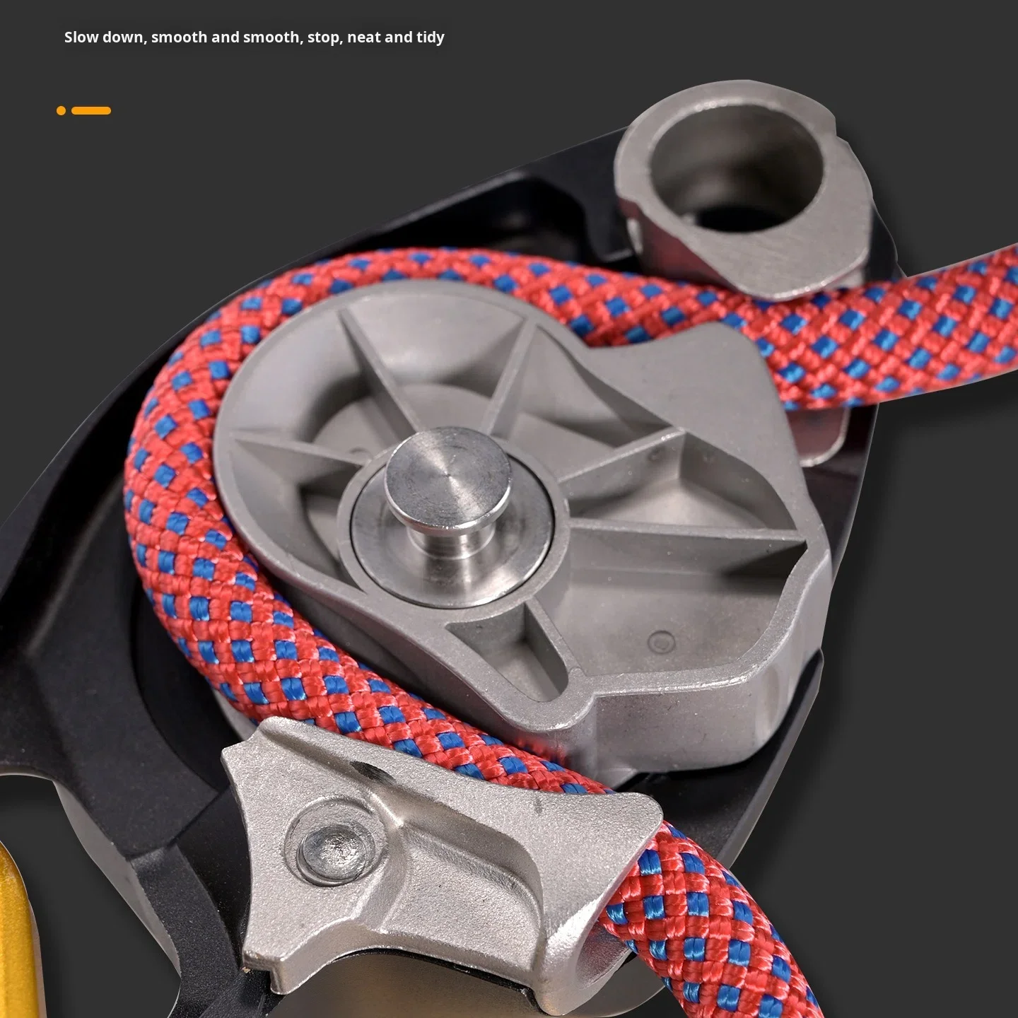 Gormm Descender Anti-Panic High-Altitude Work Climbing Rapid Descent Mountaineering Safety Rope Hand-Controlled Stop Slow