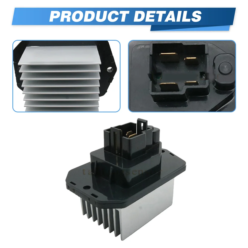 

Резистор двигателя вентилятора отопителя для Infiniti M35h M37 M56 Q70 Q70L 2011-2017 077800 -1050 0778001050 4 контакта