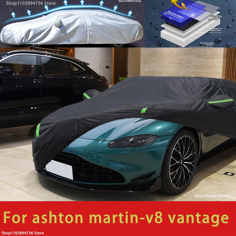 

For ashton martin-v8 vantage fit Outdoor Protection Full Car Covers Snow Cover Sunshade Waterproof Dustproof