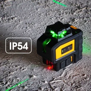 Nível de laser rotativo automático com autonivelamento para pendurar imagens, adaptador magnético de laser de linha horizontal/vertical