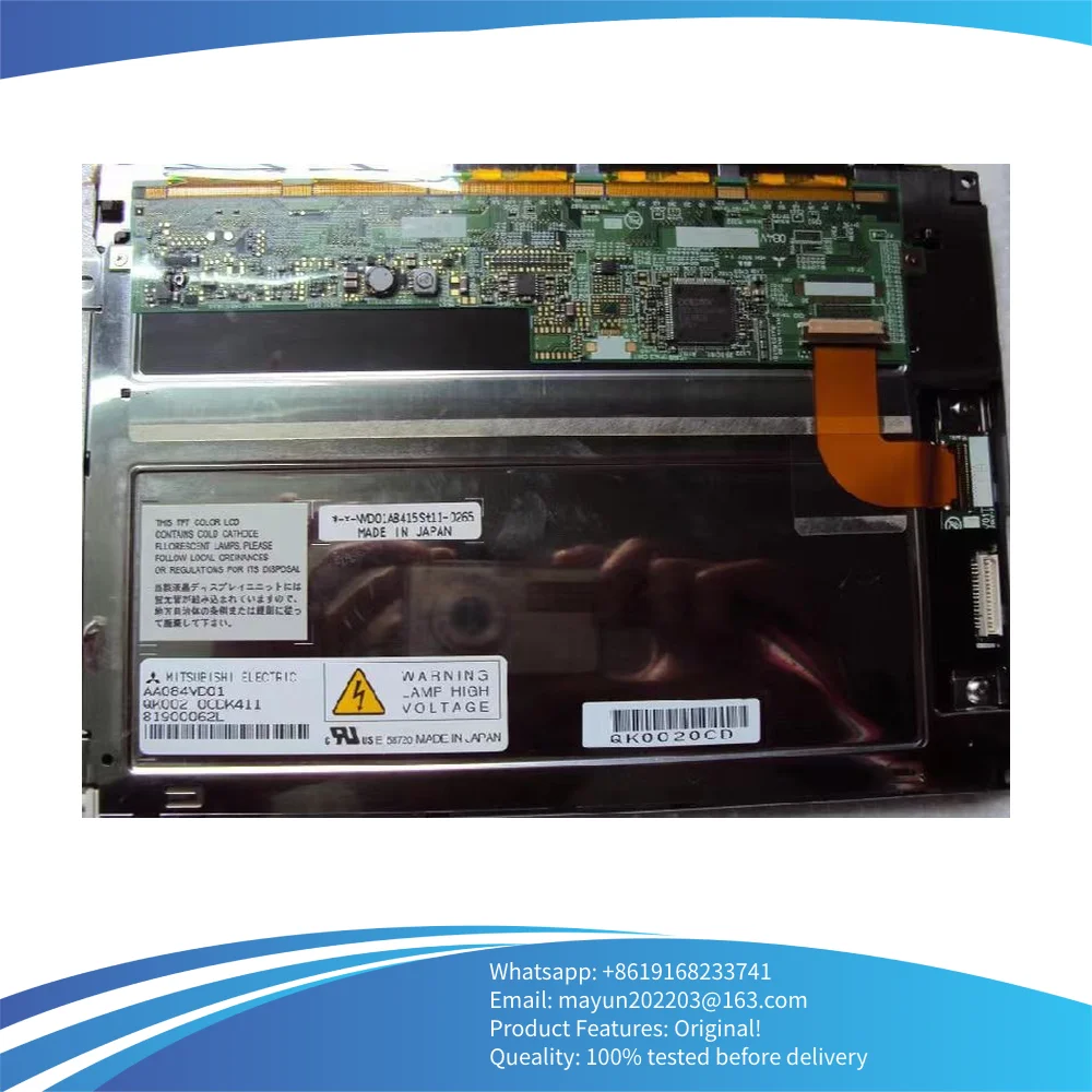 AA084VD01 AA084VD02  AA084VC03 AA084VC06 AA084VF01 AA084VF09 Original 8.4Inch industrial LCD screen