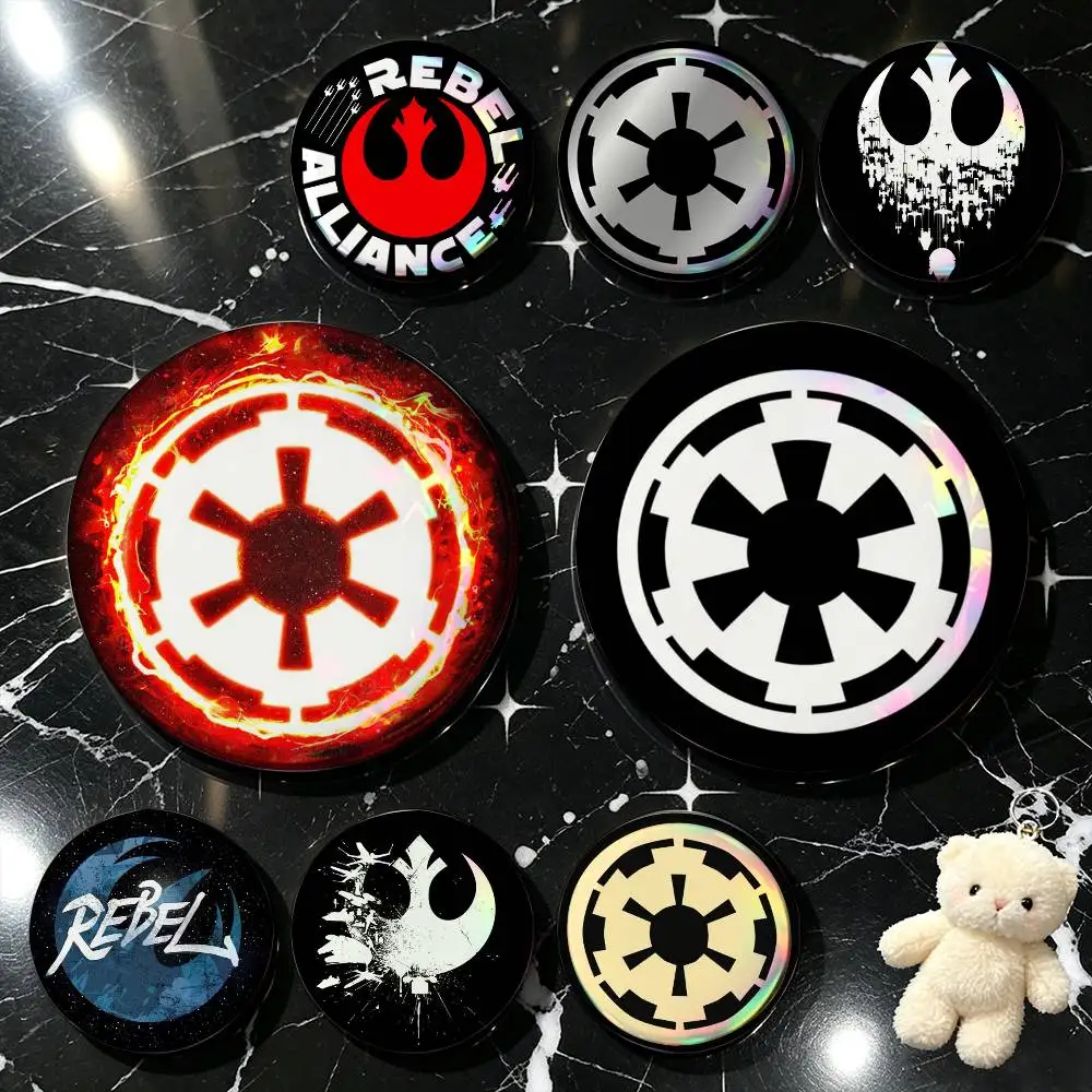 Galactic Empire Rebel Alliance  Custom Enamel Pin Badges 25mm 32mm 44mm 58mm Backpack Hat Decor Toys Gifts