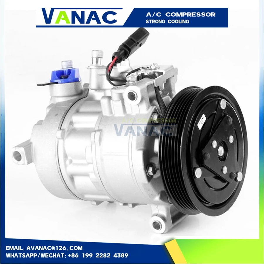 For Audi A7 Compressor 4M0820803M 4M0820803K 4471400310 4471401511 447140-0310 447140-1511 6SAS14C Air AC A6 A7 3.0L 2015-2019