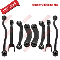 8 Pieces Rear Suspension Control Arm Kits For Chrysler 300C 2005-2014 DODGE CHARGER 2006-2015,Note:Made Of Iron