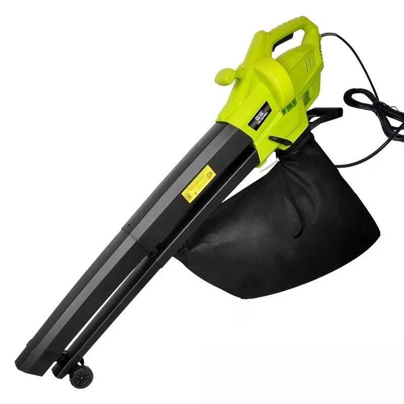 

HT6172 220V 3000W High-Power Blower Vacuum Mulcher (9000-14K RPM/270 km/h) with 40L Dust Bag for Yard/Construction Cleanup