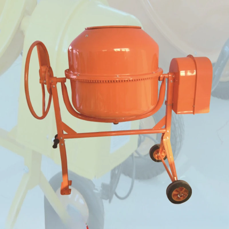 Vertical concrete mixer, cement mortar, construction site, household building, pure copper 240 liters