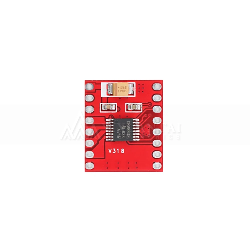 5Pcs/Lot TB6612FN/DRV8833 motor drive module DC motor/self balancing drive car drive board