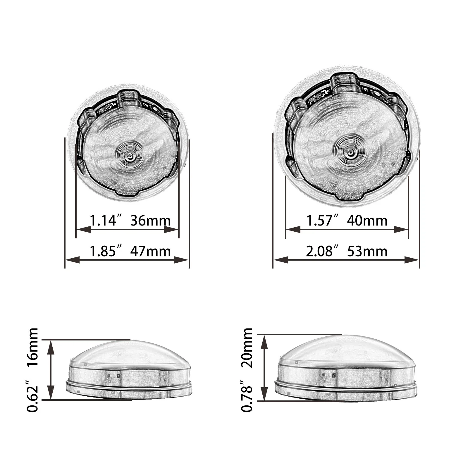 Motorcycle Fork Stem Covers Upper Triple Clamp Axle Cover Caps Black Chrome For Harley Street Bob FXBB FXDB Dyna Super Glide