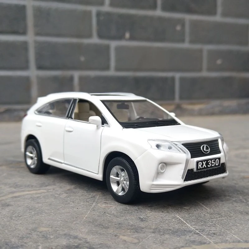 1:32 LEXUS RX350 SUV Alloy Car Model Diecasts Metal Toy Vehicles Car Model Simulation Sound and Light Collection Gift