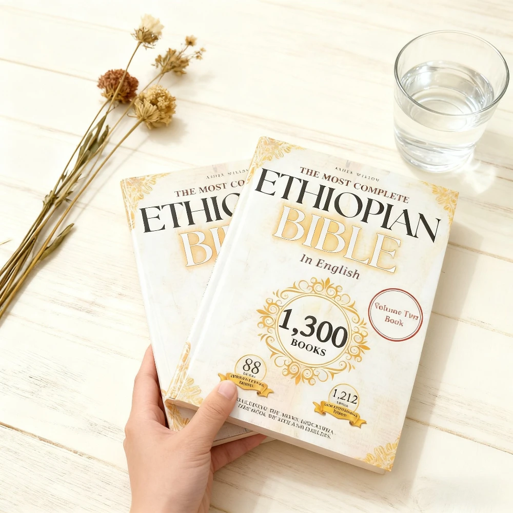 

2026 (Two-Pack) THE COMPLETE ETHIOPIAN BIBLE in English 88 Scriptures: including Missing Apocrypha, Book of Enoch, Jubilees.