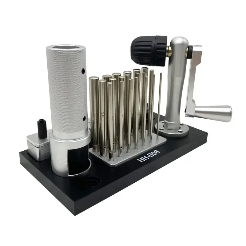 jewelry, metal, silver wire, copper wire, hand crank, winding machine, wire drawing machine