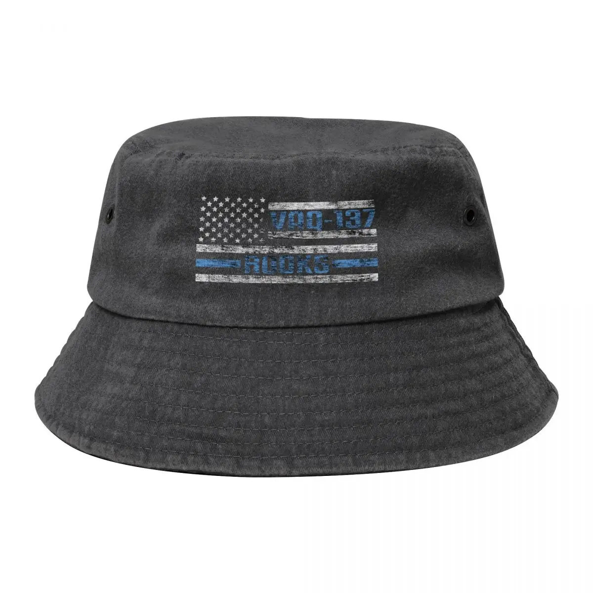 US Electronic Attack Squadron VAQ-137 USA Rooks #1520 Bucket Hat Fishing cap Ball Cap dad hat Men's Hats Women's