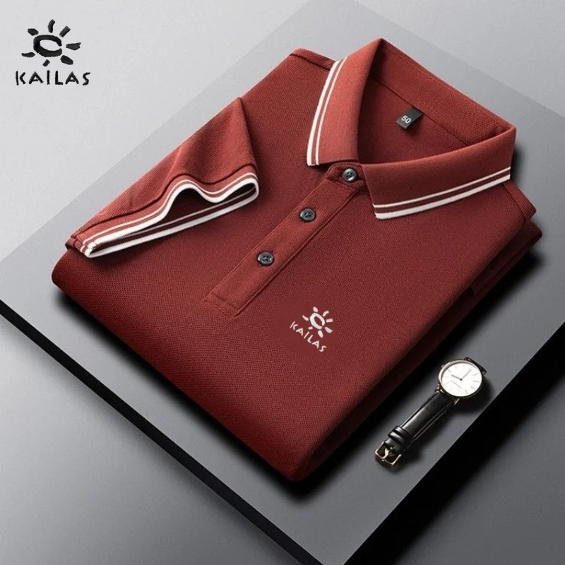 

New men's high-quality basic short sleeved polo shirt, summer fashion, casual, cool and comfortable T-shirt top