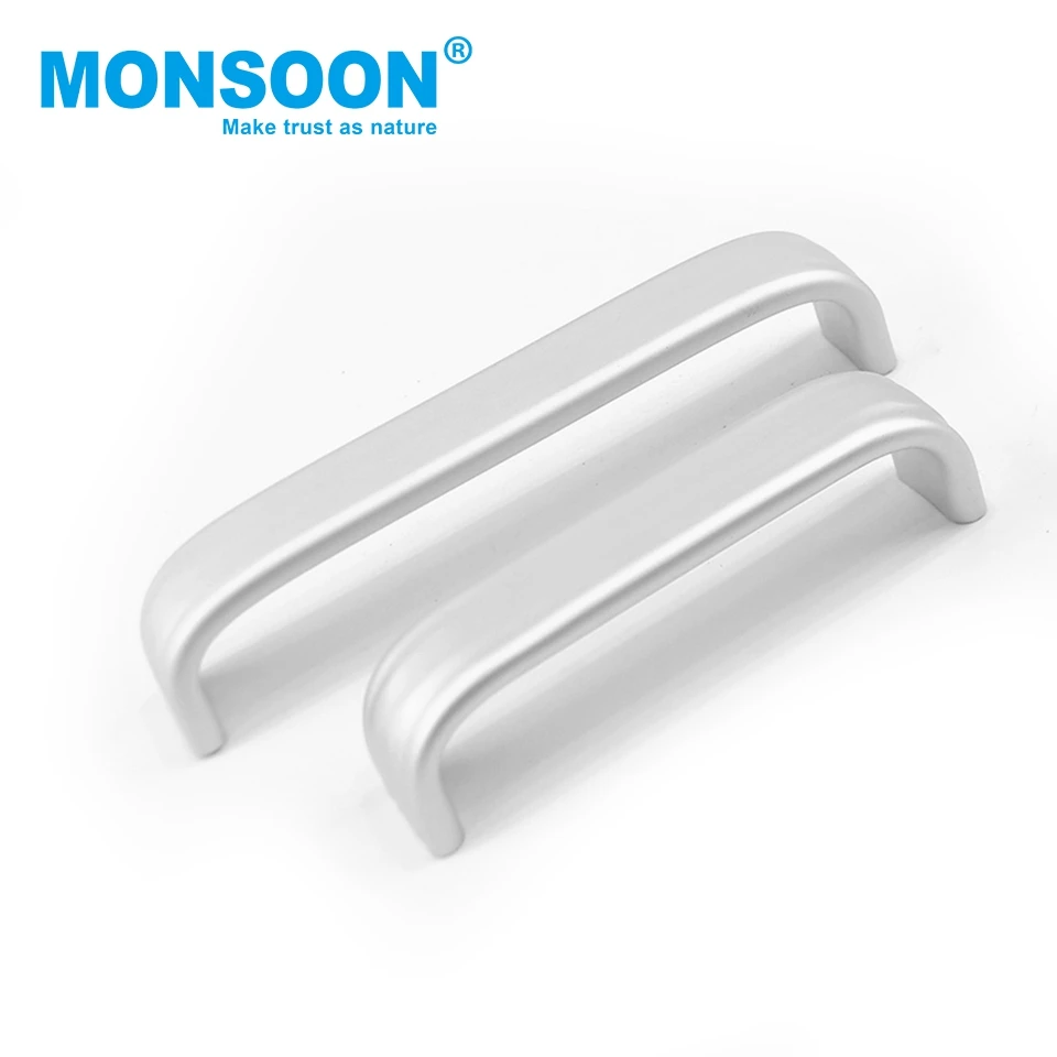Furniture Fitting Bedroom Furniture Cupboard Closet Drawer Wardrobe Aluminum Profile Sliver Pull Dresser Kitchen Cabinet Handles