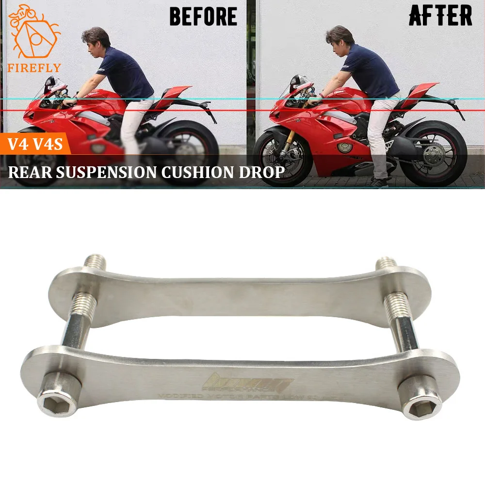 

Motorcycle Accessories Lowering Links Kit For DUCATI Panigale V4 V4S StreetFighter V4 Rear Suspension Cushion Drop Connecting