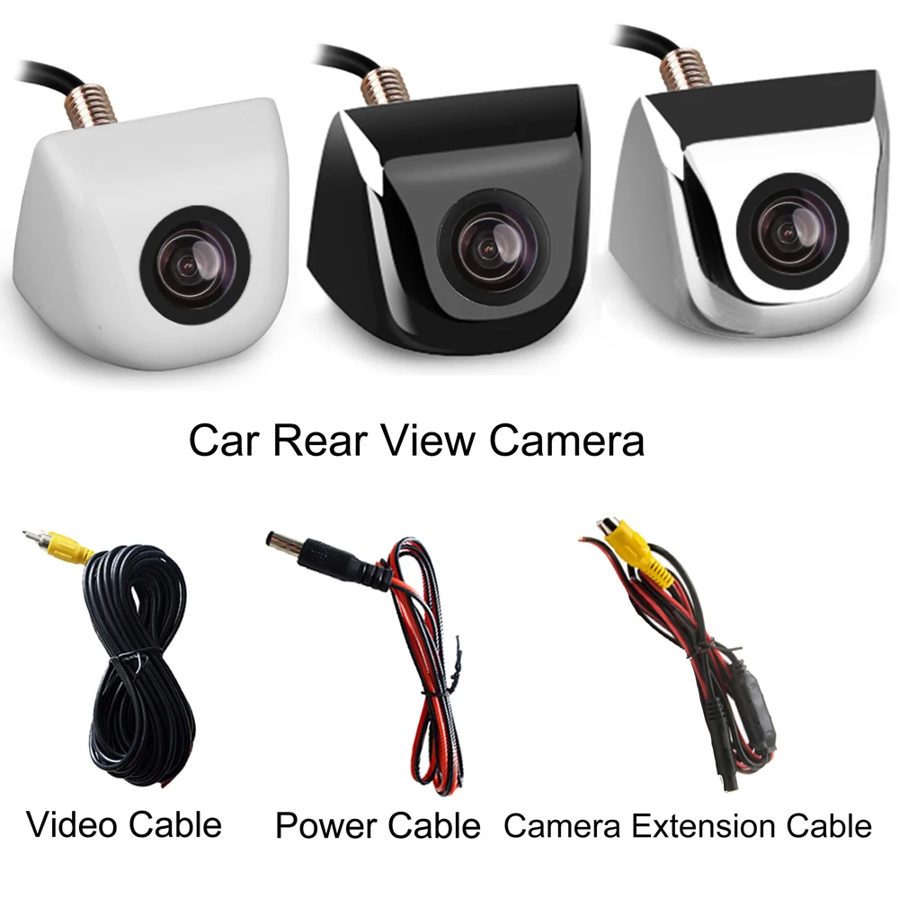 

Backup Camera Metal Rear Camera For Car Waterproof Auto Camera Night Vision Super Sensor Technology 170 View Fully Sealed Glue