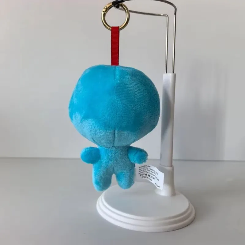 Cute Alan Becker Stick Figure Plush Keychain Cartoon AB Stickman Doll Soft Fluffy Pendant Backpack Charms Kids Anime Toy Gift view 4