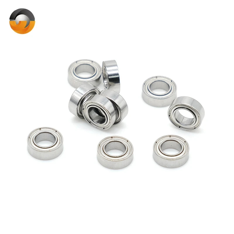 10PCS SMR95ZZ Bearing 5*9*3 mm  ABEC-7 Stainless Steel Ball Bearings Shielded SMR95Z SMR95 Z ZZ