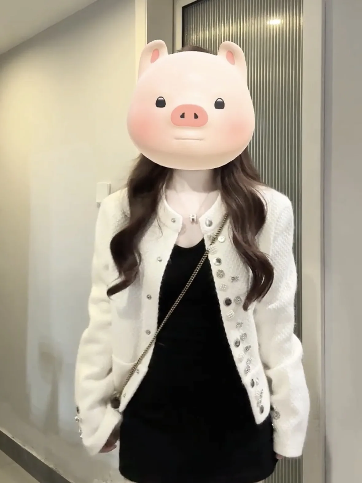 

Женские джинсовые куртки на пуговицах в полоску средней длины, белые, простые, для пар, чистые, удобные, с воротником на плечах, стильные оливковые