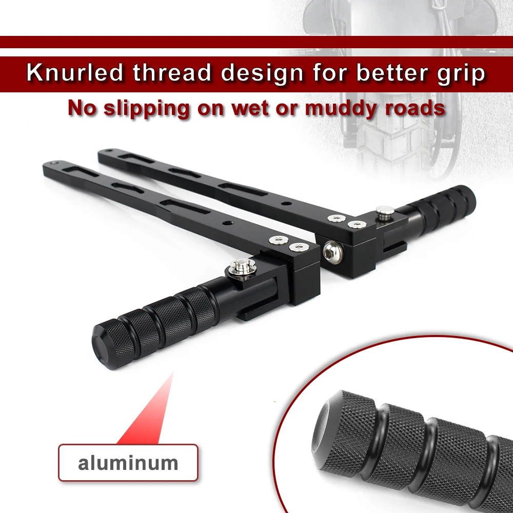 For Honda Ruckus 50 (Zoomer) 2003-2024 Motorcycle Rider FootRest Foot Peg Lowering Brackets Highway Foot Forward Rest Bracket