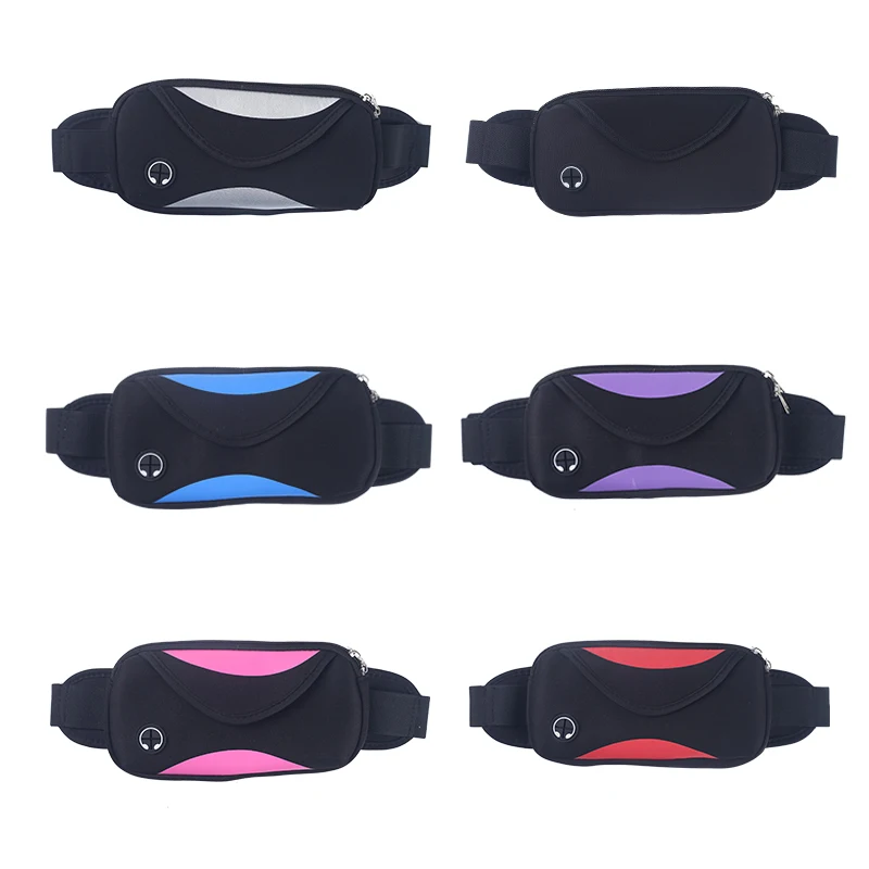 Running Waist Bag Gym Fanny Outdoor Belt Bag Mobile Phone Pack for Men Women Running Jogging Run Pouch Hydration Cycling Bag