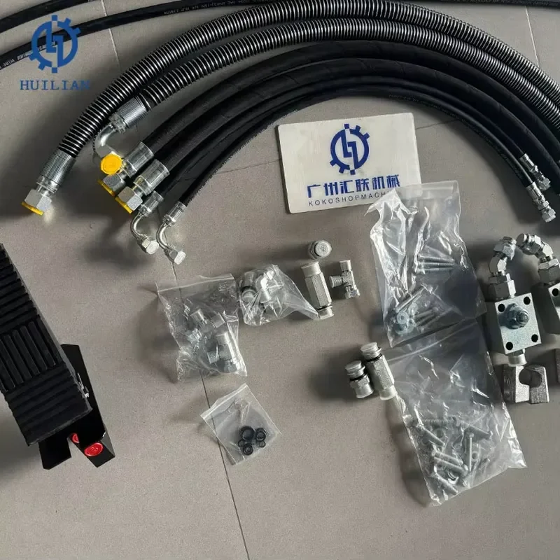 SY35U Hydraulic Hammer Non-welding Piping Kit Lines SY35U Hydraulic Breaker High-pressure Return Lines Control Valve Pipeline