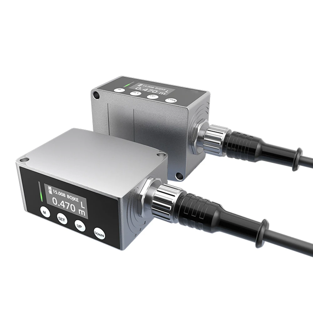 

0-50M High Precision Laser Displacement Ranging Sensor TOF Photoelectric Switch Rangefinder RS485 Switching Analog Output