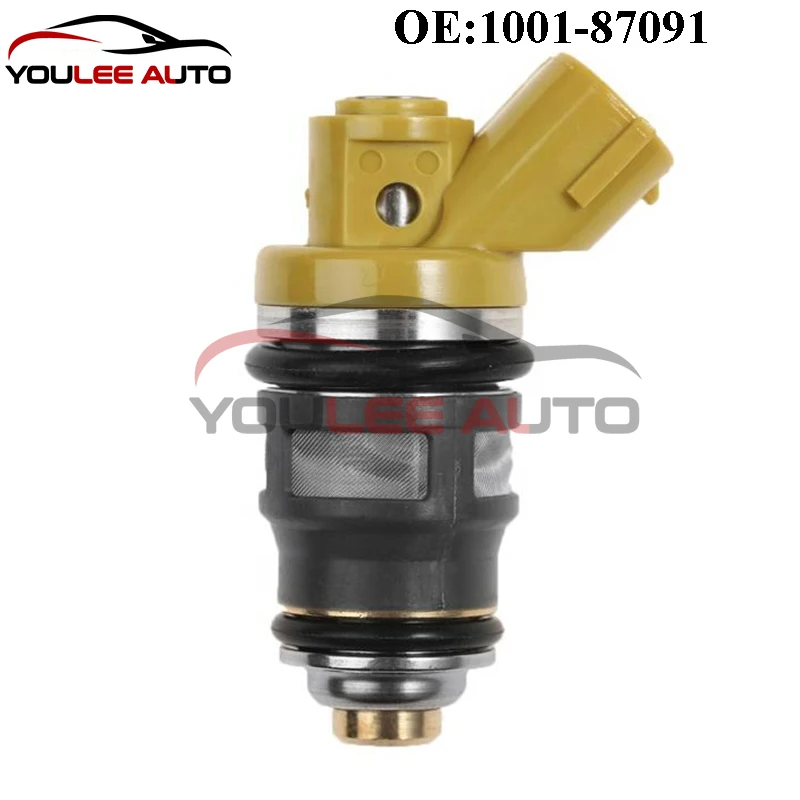 

6PCS 1001-87091 100187091 Fuel Injectors Nozzle 650CC For Toyota Supra JZA70 1JZGTE 1JZ JZA80 2JZGTE 2JZ Side Feed Auto Parts