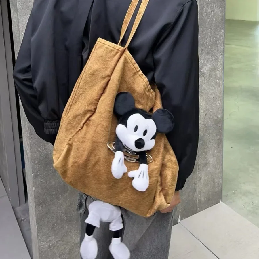 Disney Purses and Handbags Mickey Dolls Shoulder Bag High-capacity Crossbody Bags for Women Cute Cases Korean Fashionable Pouch