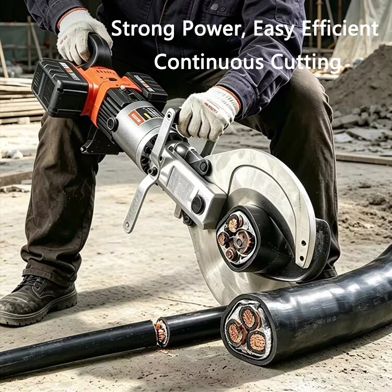 Rechargeable Electric Brushless Cable Cutter LC-120L Hydraulic Cable Cutting Machine Cable Recycling Cable Shear/Cable Scissor