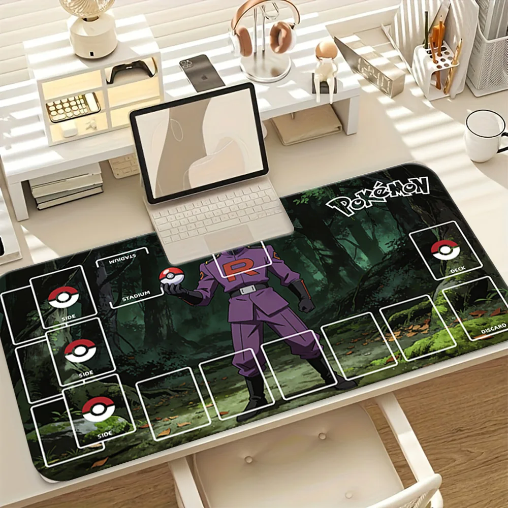 

Pokemon Team Rocket Grunt Forest TCG Playmat Large Non-Slip Gaming Mouse Pad Desk Mat