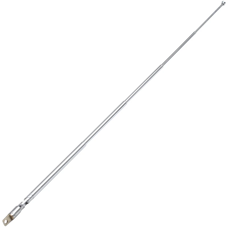 15 Pcs 32Cm Length 5 Section Telescopic AM FM Radio Antenna 180 Degree