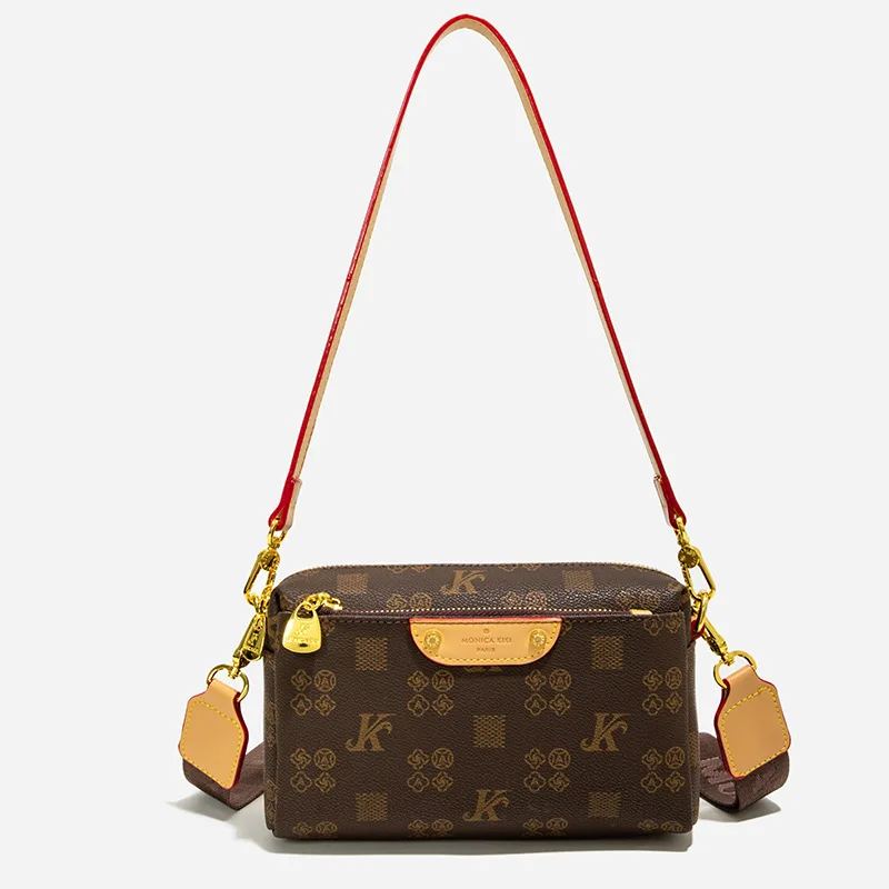 

2025 Hot Camera Bag, Niche Monogram Underarm Purse for Women, Luxe Shoulder Bag, Casual Crossbody Tote, Day-to-Night Sling Bag