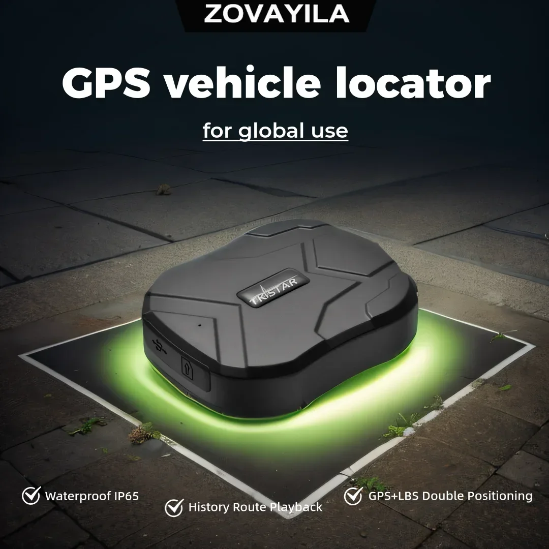 GPS car tracker GSM/GPRS locator courier package vehicle package container strong magnetic waterproof English version APP