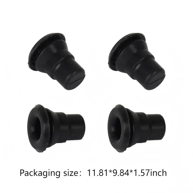 

4pcs RV Rubber Pan Black Support Grommet SSPA0047 Durable For Thetford Spinflo Type Motorhome Caravan Camper Van RV Accessories