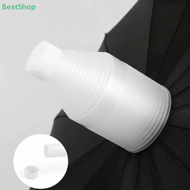 ♥ 0 سنتيمتر/80 سنتيمتر البلاستيك الشفاف مقاوم للتنقيط قابل للسحب مظلة المطر غطاء مقاوم للماء #2