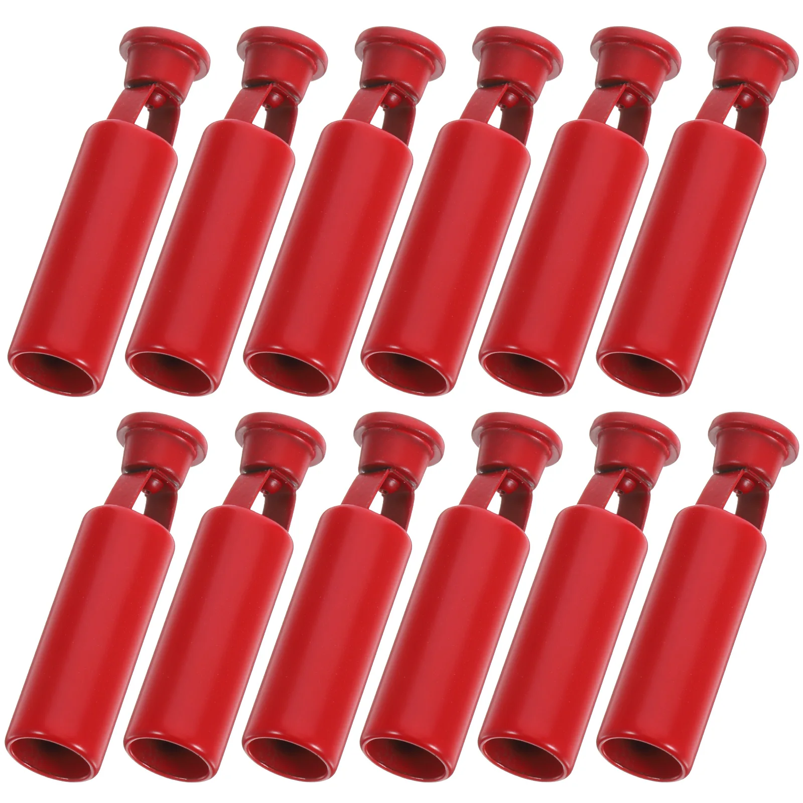 

12pcs Cord End Stoppers Bell Pendant Rope Buckle Drawstring End Caps Metal Shoelace Tips Cord Stoppers For Hats