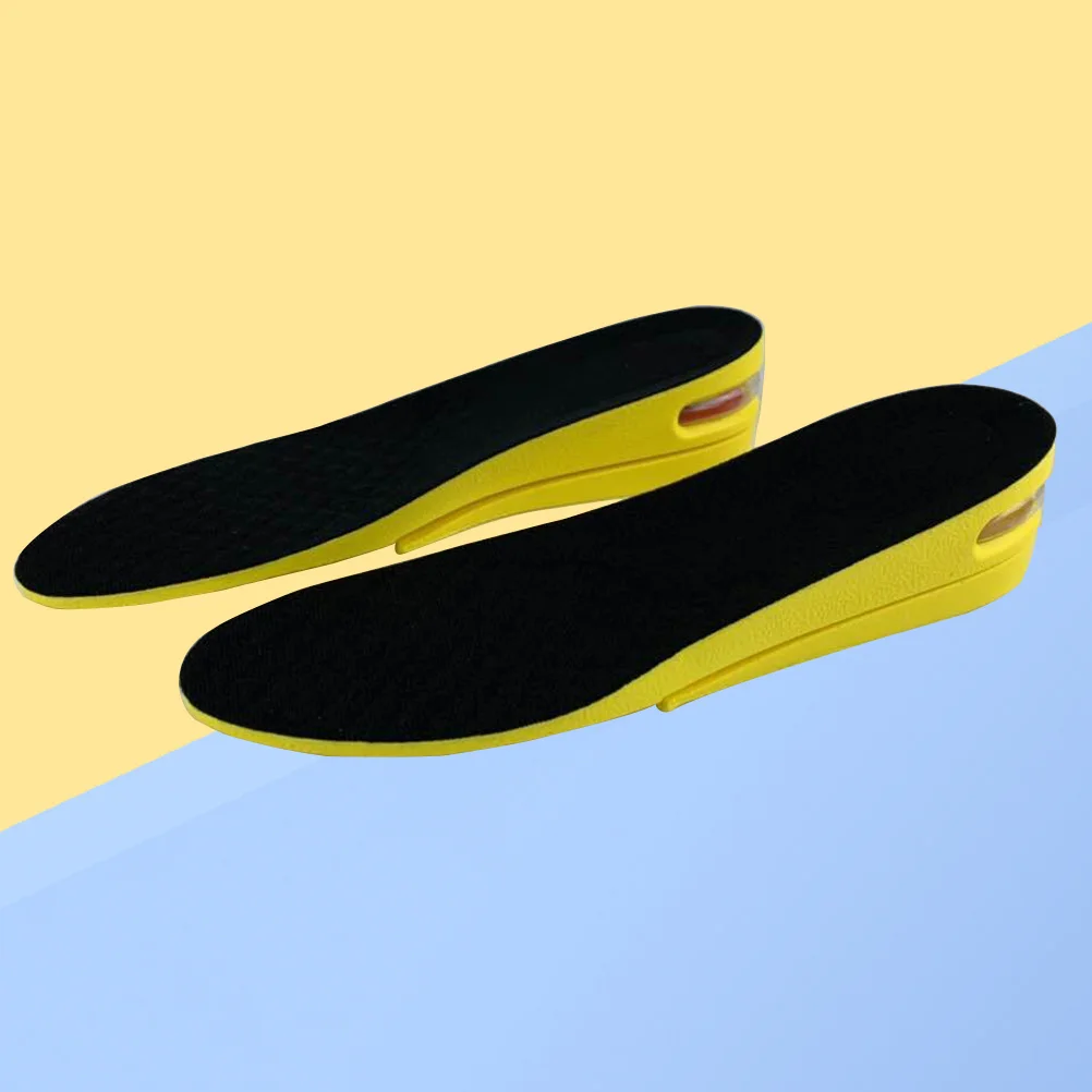 

Invisible Height Increase Insoles Shoe Lifts Inserts Premium Pu Non-Slip Shockproof Heel Elevator Fit All Shoes Size S