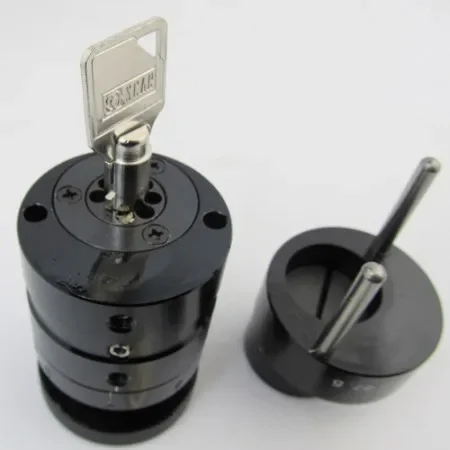 Four Sizes Tubular Computerized Key Cutting Machine Cutters South Korea KLOM Portable Plum Key Copier