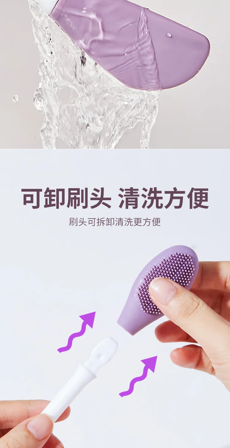 1/2 stücke Gesicht Pinsel Set Silikon Gesichtsmaske Applikator Doppel-kopf Lotion Spachtel Mitesser Gesicht Lippe Peeling Hautpflege werkzeuge